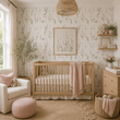 Load image into Gallery viewer, Anstey Road Pink and Green Botanical Peel and Stick and Traditional Wallpaper
