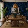Load image into Gallery viewer, Calypso Dark Moody Tropical Peel and Stick and Traditional Wallpaper
