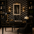 Load image into Gallery viewer, Varndell Street Bold Geometric Peel and Stick and Traditional Wallpaper
