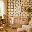 Load image into Gallery viewer, Brinley Way Daisy Floral Peel and Stick and Traditional Wallpaper
