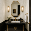 Load image into Gallery viewer, Ardent Close Botanical Art Deco Peel and Stick and Traditional Wallpaper
