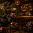 Load image into Gallery viewer, Tintagel Gardens Tropical Floral Peel and Stick and Traditional Wallpaper
