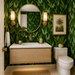 Load image into Gallery viewer, Canfield Gardens Botanical Peel and Stick and Traditional Wallpaper
