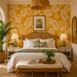 Load image into Gallery viewer, Bridgewater Highwalk Tropical Palm Peel and Stick and Traditional Wallpaper
