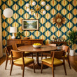 Load image into Gallery viewer, Martha Retro Mid-Century Modern Vintage Peel and Stick and Traditional Wallpaper
