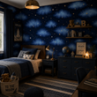 Load image into Gallery viewer, Skirsa Sky Night Sky Peel and Stick and Traditional Wallpaper
