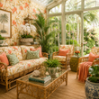 Load image into Gallery viewer, Vyner Place Orange Botanical Peel and Stick and Traditional Wallpaper
