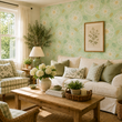 Load image into Gallery viewer, Ava Avenue Vintage Floral Peel and Stick and Traditional Wallpaper
