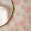Load image into Gallery viewer, Chelsea Girl Room Pink and Brown Polka-Dot Peel and Stick and Traditional Wallpaper
