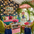 Load image into Gallery viewer, Silk Street Moody Floral Peel and Stick and Traditional Wallpaper
