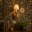 Load image into Gallery viewer, pickwick-elm-adelaide-street-wallpaper-traditional-wall-decor-brass-wall-sconce.jpg
