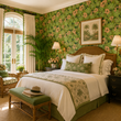 Load image into Gallery viewer, Little Sommerset Flower Garden Peel and Stick and Traditional Wallpaper
