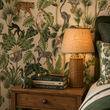 Load image into Gallery viewer, Khoto Tropical Jungle Animals Peel and Stick and Traditional Wallpaper

