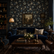 Load image into Gallery viewer, Shadwell Gardens Floral Victorian Peel and Stick and Traditional Wallpaper
