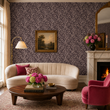 Load image into Gallery viewer, Avenue Gardens Floral Damask Peel and Stick and Traditional Wallpaper
