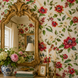 Load image into Gallery viewer, Roseland Close Red Floral Peel and Stick and Traditional Wallpaper
