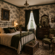 Load image into Gallery viewer, Alfred Mews Victorian Toile Peel and Stick and Traditional Wallpaper
