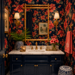 Load image into Gallery viewer, Alistar Moody Hibiscus Floral Peel and Stick and Traditional Wallpaper
