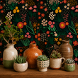 Load image into Gallery viewer, Dollis Mews Moody Botanical Peel and Stick and Traditional Wallpaper
