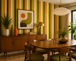 Load image into Gallery viewer, Alvin Retro Mid Century Modern Peel and Stick and Traditional Wallpaper
