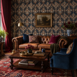Load image into Gallery viewer, Bilingsgate Walk Victorian Floral Peel and Stick and Traditional Wallpaper
