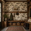 Load image into Gallery viewer, Pitchford Street Toile Peel and Stick and Traditional Wallpaper
