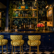 Load image into Gallery viewer, Doverridge Gardens Dark Floral Peel and Stick and Traditional Wallpaper
