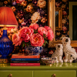 Load image into Gallery viewer, Peonies Victorian Moody Peel and Stick and Traditional Wallpaper
