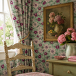 Load image into Gallery viewer, Amelia Court Flower Garden Peel and Stick and Traditional Wallpaper
