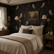 Load image into Gallery viewer, Templeton Road Moody Owl Woodlands Peel and Stick and Traditional Wallpaper
