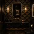 Load image into Gallery viewer, Belgrade Road Moody Art-Deco Peel and Stick and Traditional Wallpaper
