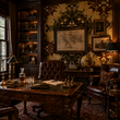 Load image into Gallery viewer, Lensie Way Art Nouveau Peel and Stick and Traditional Wallpaper
