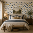 Load image into Gallery viewer, Duval Avenue Mid-Century Modern Peel and Stick and Traditional Wallpaper
