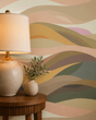 Load image into Gallery viewer, Sanoran Abstract Pattern Earth Tones Landscape Peel and Stick and Traditional Wallpaper
