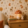 Load image into Gallery viewer, Mathew Road Woodland Animals Peel and Stick and Traditional Wallpaper
