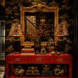 Load image into Gallery viewer, East Gardens Moody Victorian Chinoiserie Peel and Stick and Traditional Wallpaper
