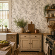 Load image into Gallery viewer, Beatrice Grove Botanical Hummingbird Peel and Stick and Traditional Wallpaper
