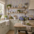 Load image into Gallery viewer, Ebury Mews Watercolor Floral Wallpaper
