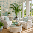 Load image into Gallery viewer, Shelby Lane Blue Floral Peel and Stick and Traditional Wallpaper
