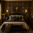 Load image into Gallery viewer, Brockley Hall Victorian Ornate Damask Peel and Stick and Traditional Wallpaper
