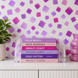 Load image into Gallery viewer, Dori Drive Purple Geometric Peel and Stick and Traditional Wallpaper
