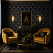 Load image into Gallery viewer, Mybster Place Geometric Art Deco Peel and Stick and Traditional Wallpaper
