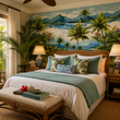 Load image into Gallery viewer, Koa Vintage Tropical Beach Hawaiian Peel and Stick and Traditional Wallpaper
