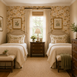 Load image into Gallery viewer, Saughs Lane Victorian Floral Peel and Stick and Traditional Wallpaper
