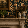 Load image into Gallery viewer, Avalon Court Vintage Floral Peel and Stick and Traditional Wallpaper
