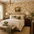 Load image into Gallery viewer, Saughs Lane Victorian Floral Peel and Stick and Traditional Wallpaper
