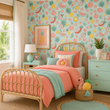 Load image into Gallery viewer, Summerfield Lane Tropical Fruit Peel and Stick and Traditional Wallpaper
