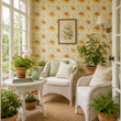 Load image into Gallery viewer, Albuhera Mews Cottage Floral Peel and Stick and Traditional Wallpaper

