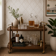 Load image into Gallery viewer, Alwyne Road Grey Geometric Peel and Stick and Traditional Wallpaper
