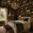 Load image into Gallery viewer, Poppy Place Victorian Floral Peel and Stick and Traditional Wallpaper
